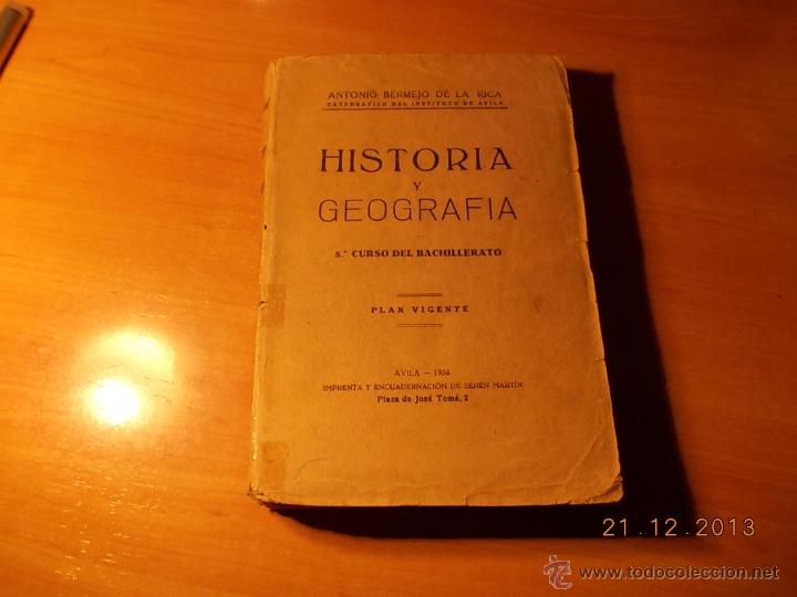 Libros de segunda mano: HISTORIA y GEOGRAF&Iacute;A. - Foto 1