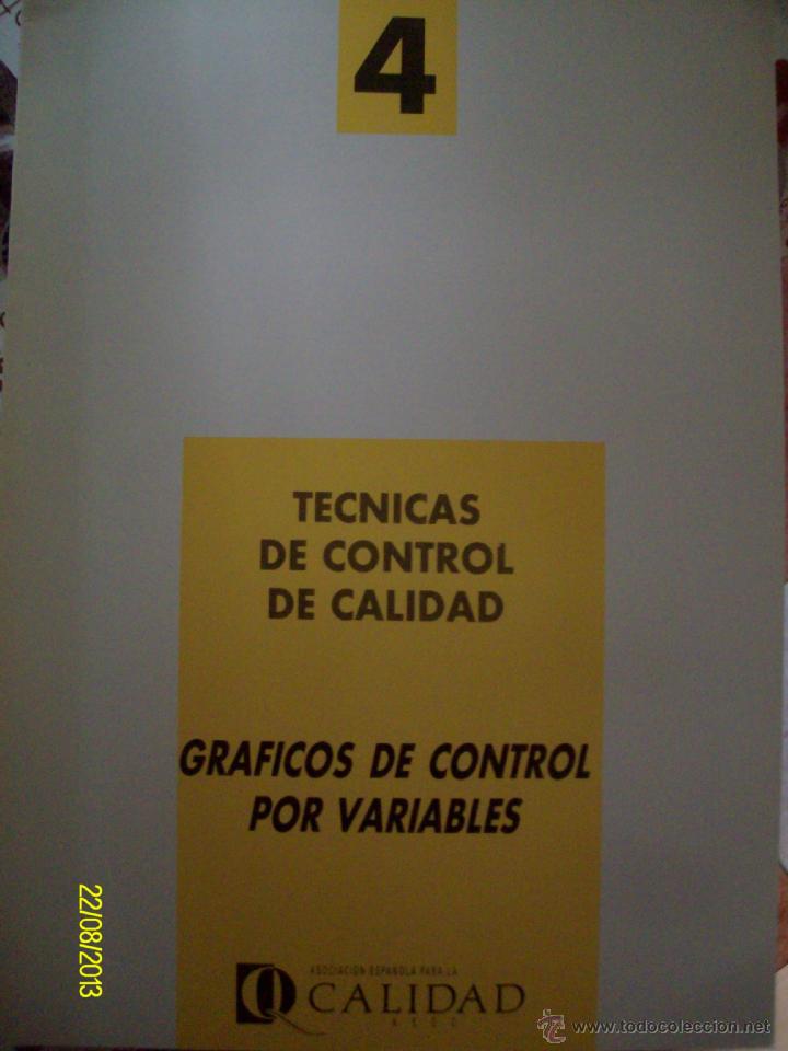 Libros de segunda mano: TECNICAS DE CONTROL DE CALIDAD EDICION COMPLETA - Foto 6