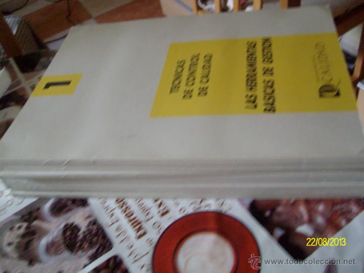 Libros de segunda mano: TECNICAS DE CONTROL DE CALIDAD EDICION COMPLETA - Foto 9