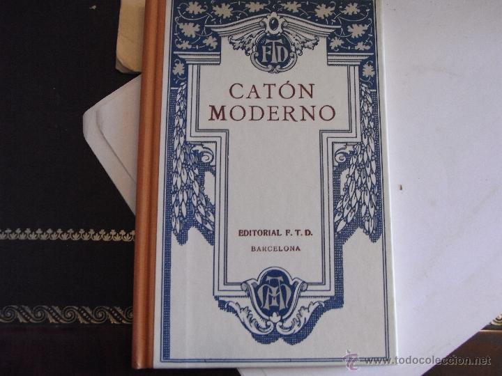 Libros de segunda mano: Cat&oacute;n Moderno. - Foto 1