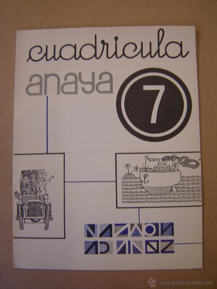Libros de segunda mano: Cuaderno Cuadricula n&ordm; 7 - Anaya - Foto 1