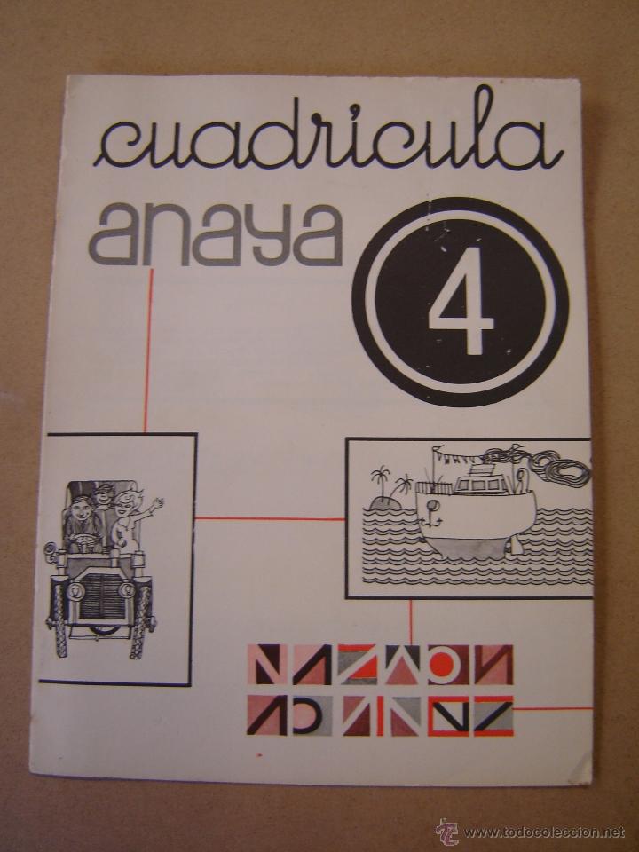 Libros de segunda mano: Cuaderno Cuadricula n&ordm; 4 - Anaya - Foto 1