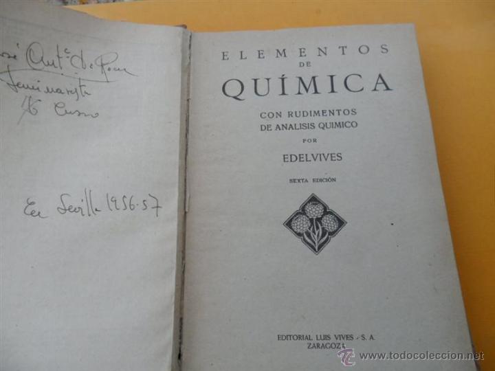 Libros de segunda mano: quimica - Foto 2