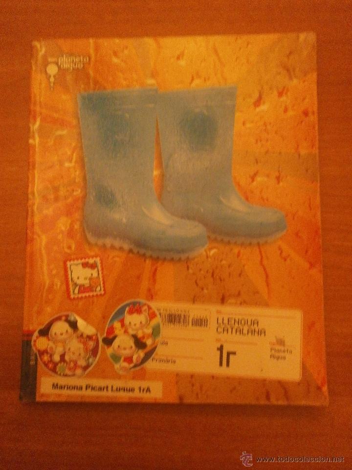 Libros de segunda mano: LIBRO DE LLENGUA  CATALANA 1&ordm; - PLANETA  AIGUA - Foto 1
