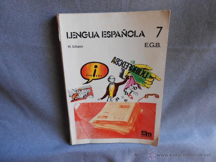 Libros de segunda mano: LENGUA ESPA&Ntilde;OLA 7&ordm; CURSO. E.G.B - Foto 1