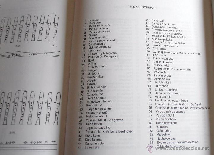Libros de segunda mano: CANCIONES DE FLAUTA, I Y II, - Foto 5