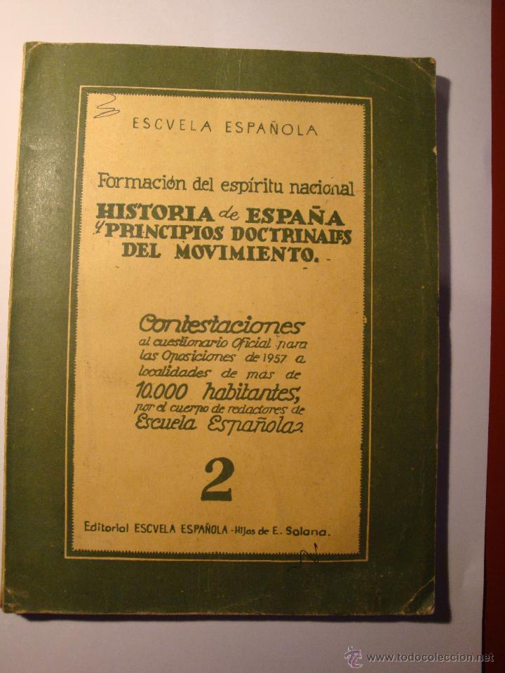Libros de segunda mano: FORMACION DEL ESPIRITU NACIONAL - Foto 1