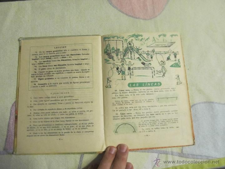 Libros de segunda mano: M69 LIBRO GEOMETRIA PRIMER GRADO EDITORIAL LUIS VIVES 1950 - Foto 2