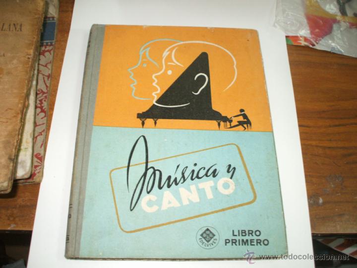 Libros de segunda mano: Musica y canto 1&ordm; libro1965 Edelvives - Foto 1