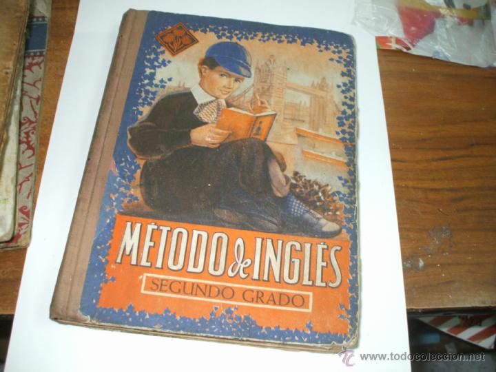 Libros de segunda mano: Metodo  de Ingles2&ordm; grado 1944 Edelvives - Foto 1