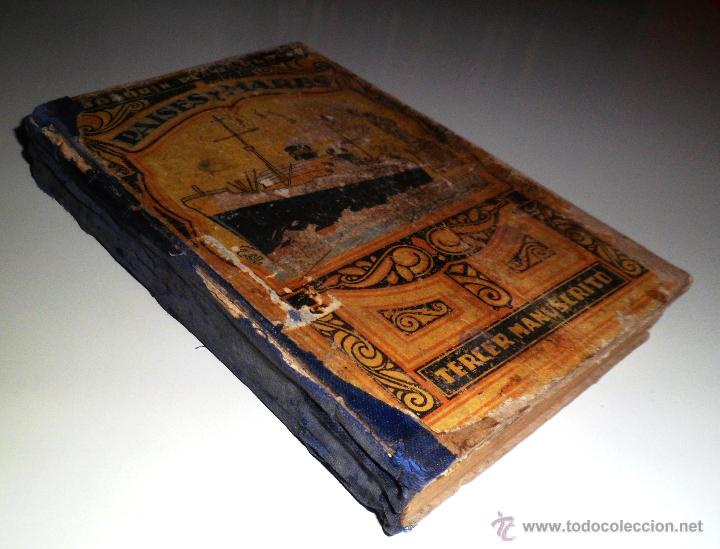Libros de segunda mano: PA&Iacute;SES Y MARES. (TERCER MANUSCRITO) JOAQU&Iacute;N PLA CARGOL. (1954) - Foto 1