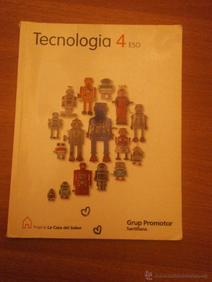 Libros de segunda mano: LIBRO TECNOLOGIA -4&ordm; ESO  - LA CASA DEL SABER - Foto 1