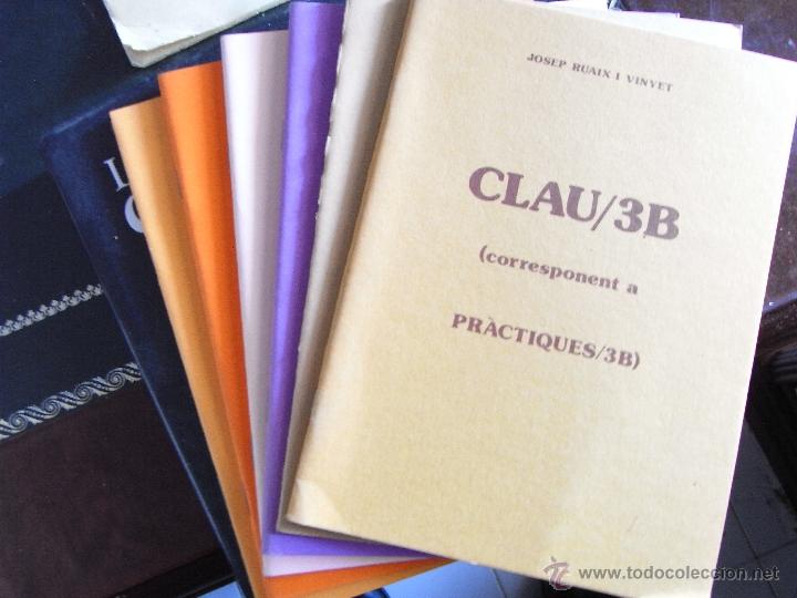 Libros de segunda mano: Clau /1A, 1B, 2A, 2B, 3A, 3B. Josep Ruaix. - Foto 1