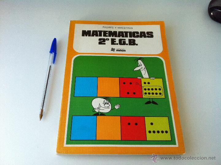 Libros de segunda mano: NUESTROS LIBROS DE E.G.B. MATEMATICAS 2&ordm; E.G.B. .DE EDITORIAL MI&Ntilde;ON. MUY BIEN CONSERVADO - Foto 1