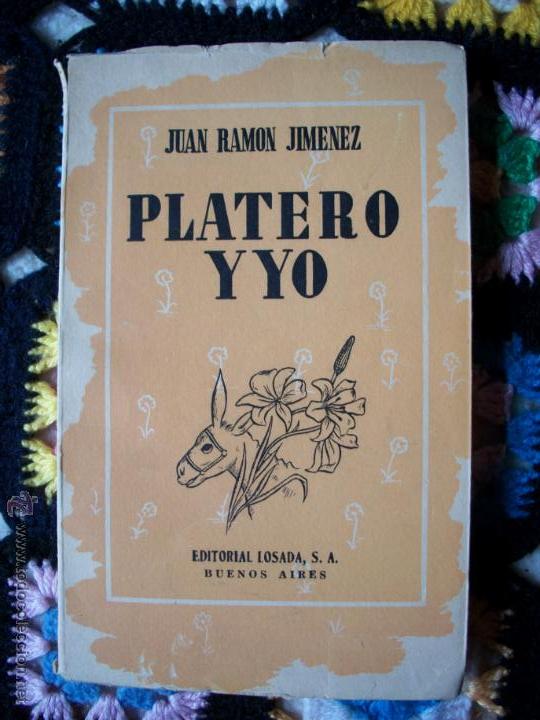 Libros de segunda mano: platero y yo, juan ramon jimenez, a&ntilde;o 1952 - Foto 1
