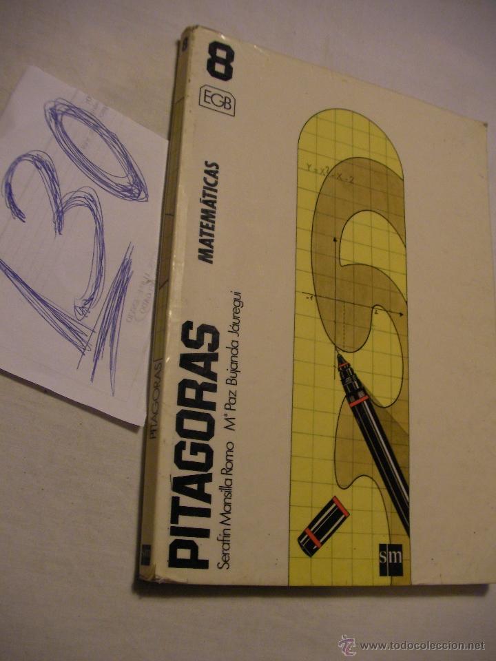 Libros de segunda mano: ANTIGUO LIBRO DE TEXTO - PITAGORAS - MATEMATICAS - Foto 1