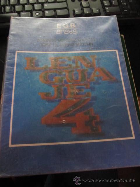 Libros de segunda mano: M69 LIBRO DE TEXTO LENGUAJE LENGUA 4 EGB E.G.B. EDITORIAL ANAYA  1976 - Foto 1