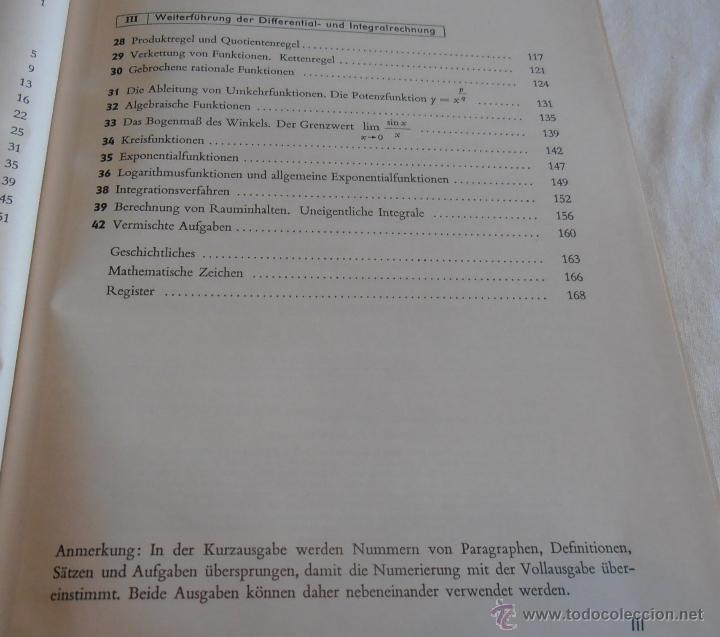 Libros de segunda mano: LAMBACHER SCHWEIZER, ANALYSIS, KURZAUSGABE - Foto 4