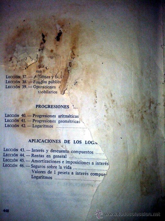 Libros de segunda mano: ARITMETICA COMERCIAL 3eR. GRADO - EDIT. LUIS VIVES (1969) - Foto 5