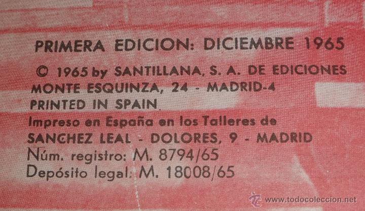 Libros de segunda mano: P&aacute;ginas Literarias - Santillana (1965) - Foto 3