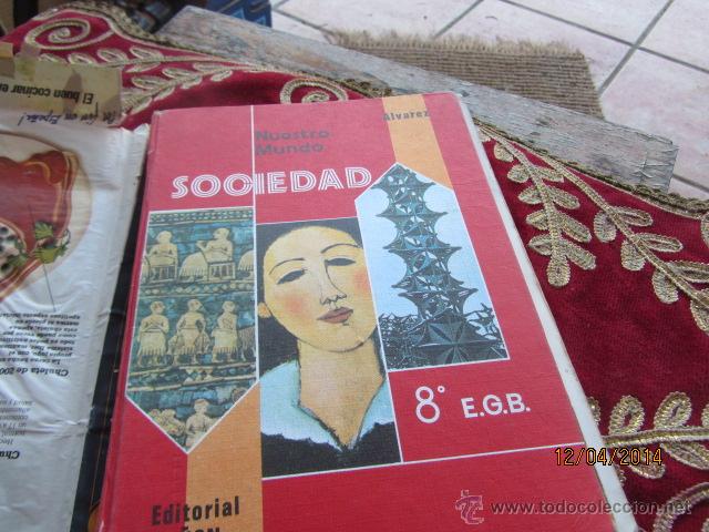 Libros de segunda mano: sociedad 8&ordm; egb alvarez edit. mi&ntilde;on - Foto 1