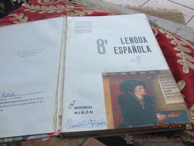 Libros de segunda mano: sociedad 8&ordm; egb alvarez edit. mi&ntilde;on - Foto 2