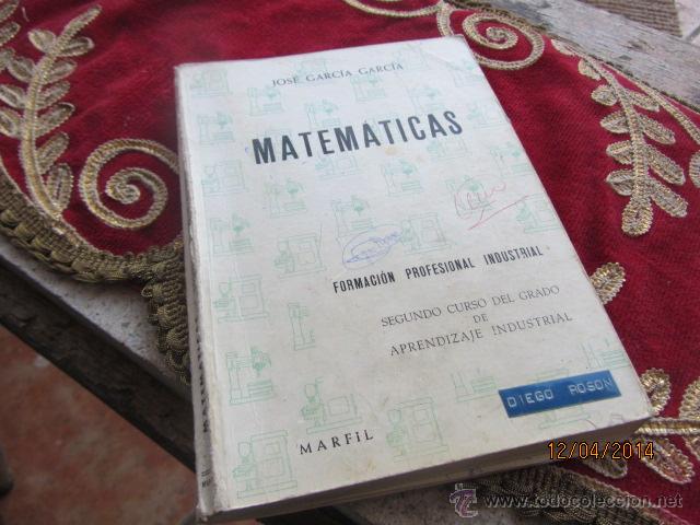 Libros de segunda mano: Matem&aacute;ticas, Jose Garc&iacute;a Marfil, 1969 - Foto 1
