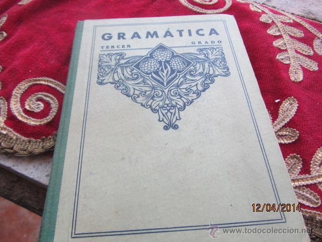 Libros de segunda mano: Gram&aacute;tica 3 Grado. edelvives, 1947 - Foto 1
