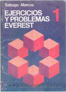 Libros de segunda mano: Ejercicios y problemas Everest 1, Sabugo, Marcos - Foto 1