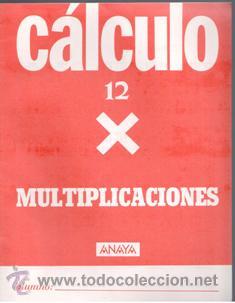 Libros de segunda mano: Calculo 12, multiplicaciones, anaya - Foto 1