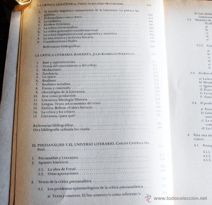 Libros de segunda mano: INTRODUCCION A LA CRITICA LITERARIA ACTUAL - Foto 5