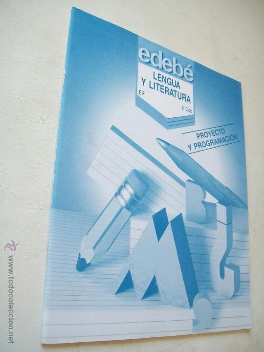 Libros de segunda mano: EDEB&Eacute;,LENGUA Y LITERATURA, EP-2&ordm;. CICLO-PROYECTO Y PROGRAMACI&Oacute;N-1993 - Foto 1