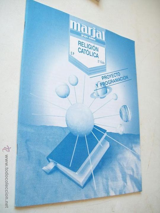 Libros de segunda mano: EDEB&Eacute;, RELIGI&Oacute;N CAT&Oacute;LICA, EP-2&ordm;. CICLO-PROYECTO Y PROGRAMACI&Oacute;N-1993 - Foto 1