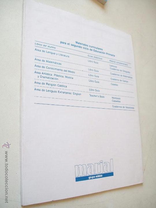 Libros de segunda mano: EDEB&Eacute;, RELIGI&Oacute;N CAT&Oacute;LICA, EP-2&ordm;. CICLO-PROYECTO Y PROGRAMACI&Oacute;N-1993 - Foto 2
