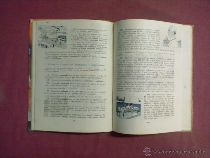 Libros de segunda mano: GRAMATICA PRIMER GRADO EDICIONES LUIS VIVES EDELVIVES FTD 1950 - Foto 3
