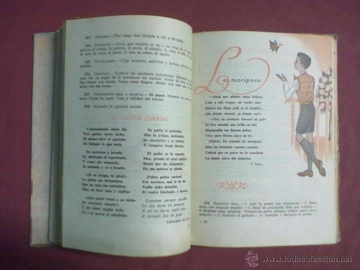 Libros de segunda mano: GRAMATICA SEGUNDO GRADO EDITORIAL LUIS VIVES EDELVIVES FTD 1951 - Foto 3