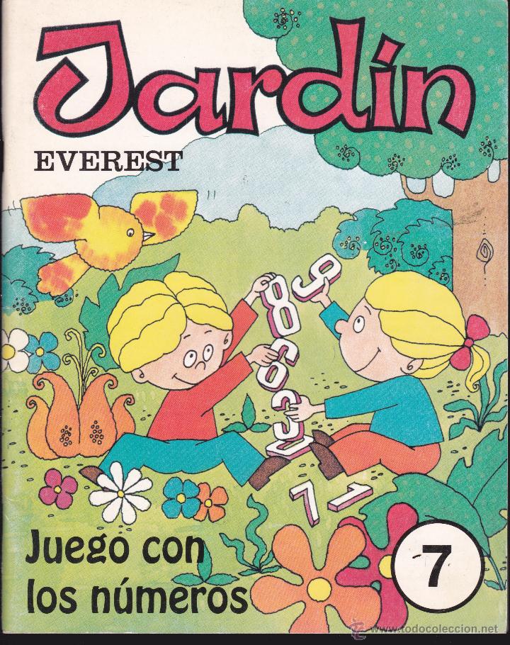 Libros de segunda mano: JARDIN - EVEREST - N&ordm; 7 - JUEGO CON LOS N&Uacute;MEROS - Foto 1