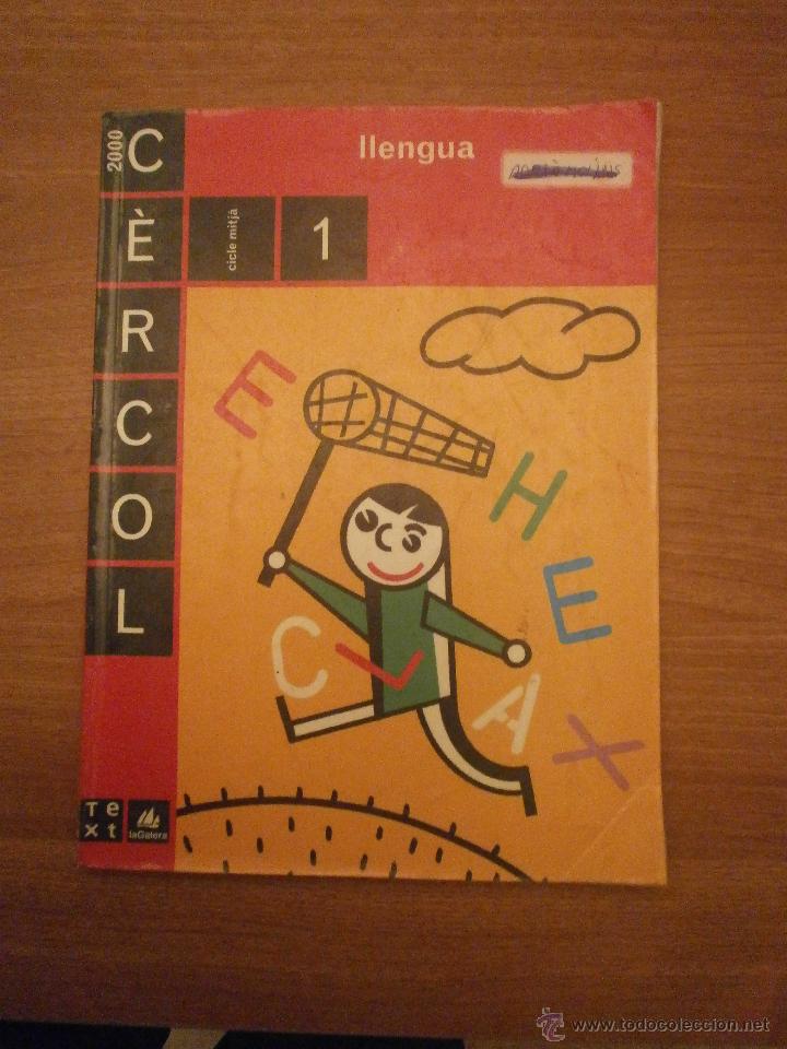 Libros de segunda mano: LIBRO DE LLENGUA - CICLE MITJA 1&ordm; - CERCOL - Foto 1