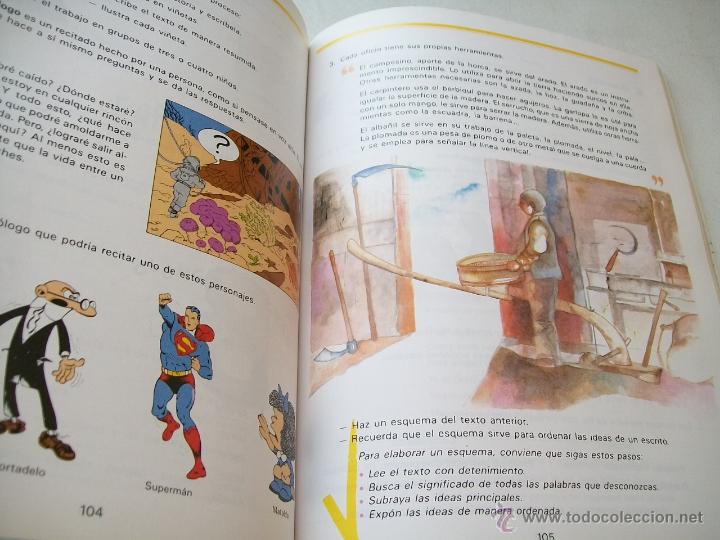 Libros de segunda mano: EDEB&Eacute;, 5&ordm;. EGB-CM- LENGUAJE.- 1987 - Foto 2