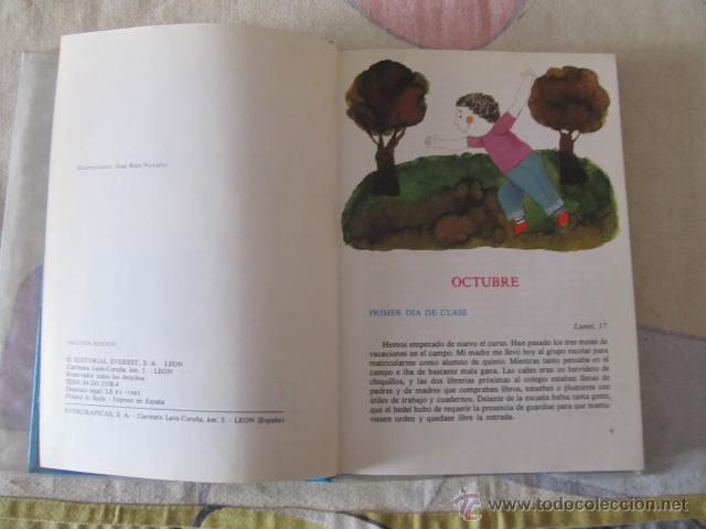 Libros de segunda mano: M69 LIBRO DE LECTURA EDITORIAL EVEREST 1983 CORAZON - Foto 2