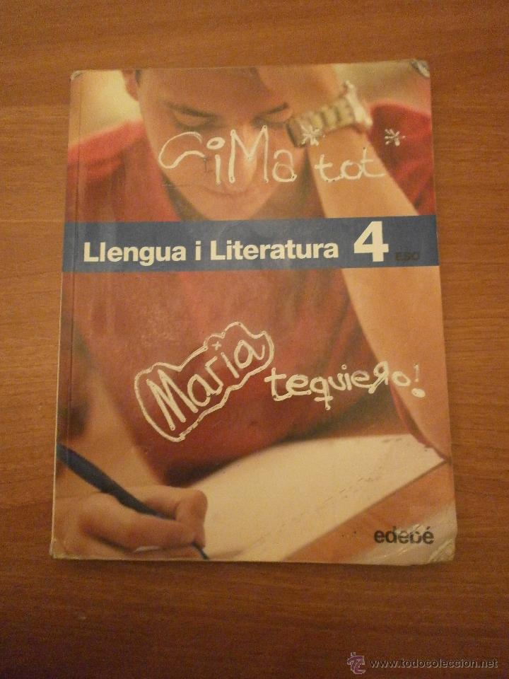 Libros de segunda mano: LLENGUA I LITERATURA 4&ordm; ESO -- EDEBE - Foto 1