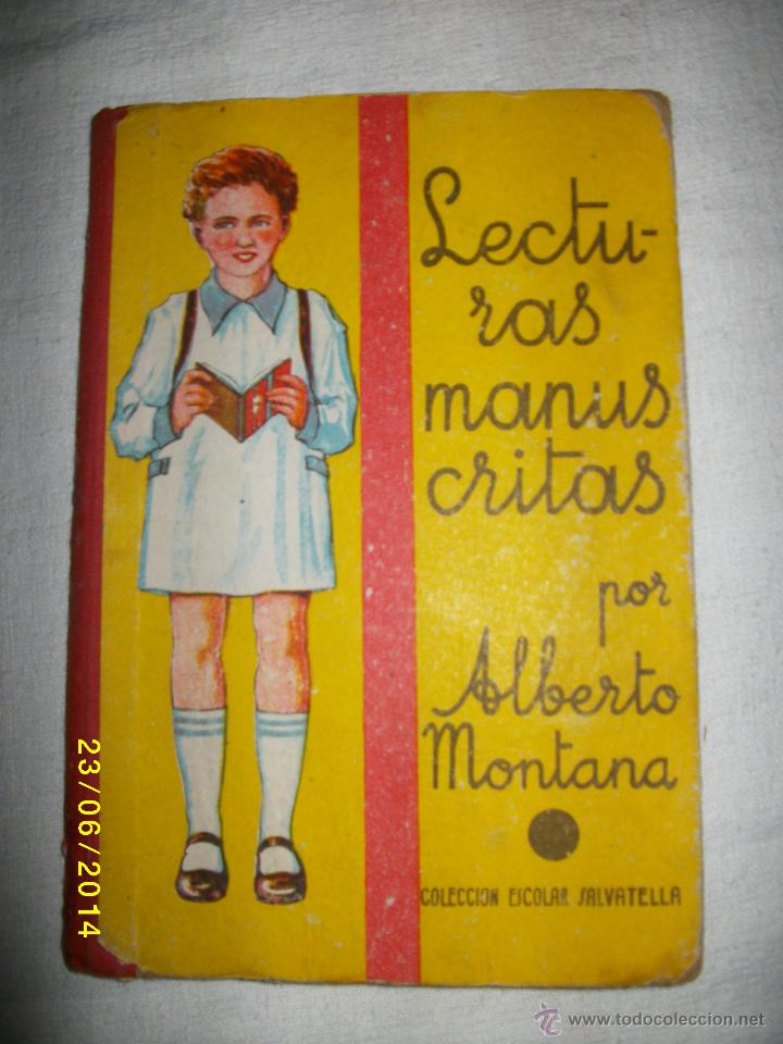 Libros de segunda mano: LECTURAS MANUSCRITAS 1956 - Foto 1