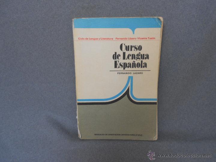 Libros de segunda mano: CURSO DE LENGUA ESPA&Ntilde;OLA - Foto 1