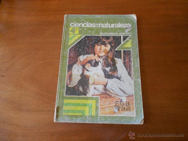 Libros de segunda mano: LIBRO DE TEXTO NATURALEZA 4 EGB ANAYA 1982 - Foto 1