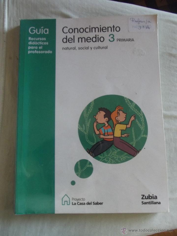 Gebrauchte B&uuml;cher: CONOCIMIENTO DEL MEDIO 3 PRIMARIA NATURAL SOCIAL Y CULTURAL GUIA RECURSOS DIDACTICOS PARA EL PROFESO