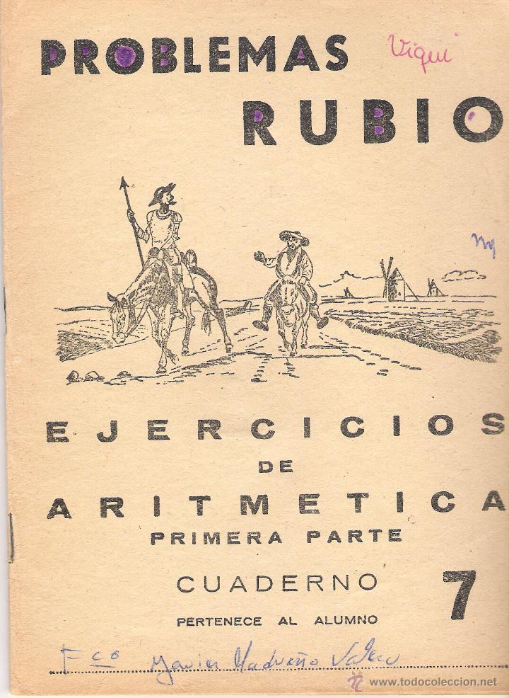 Libros de segunda mano: PROBLEMAS RUBIO - Lote de varios cuadernos - Foto 10