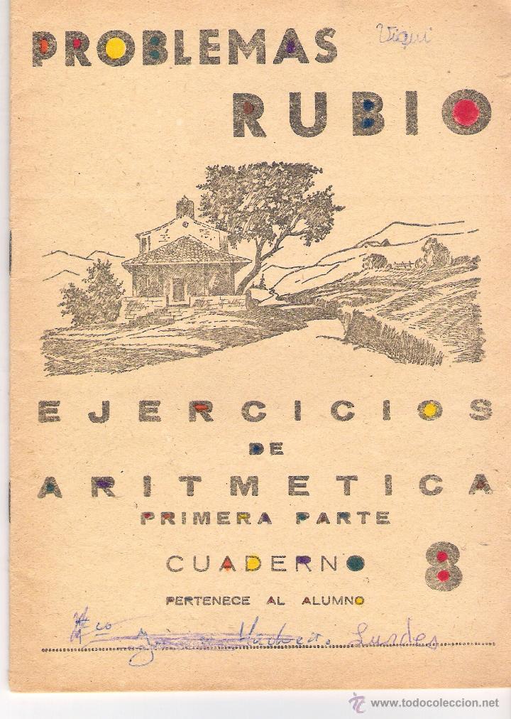 Libros de segunda mano: PROBLEMAS RUBIO - Lote de varios cuadernos - Foto 11