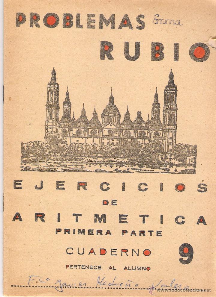 Libros de segunda mano: PROBLEMAS RUBIO - Lote de varios cuadernos - Foto 12