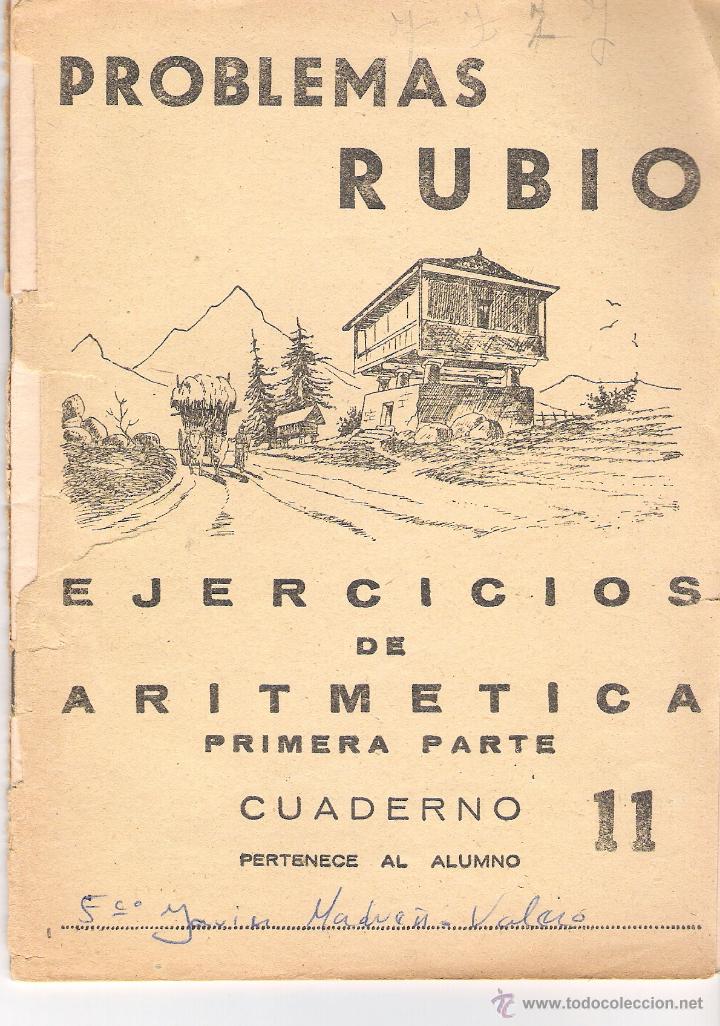 Libros de segunda mano: PROBLEMAS RUBIO - Lote de varios cuadernos - Foto 14