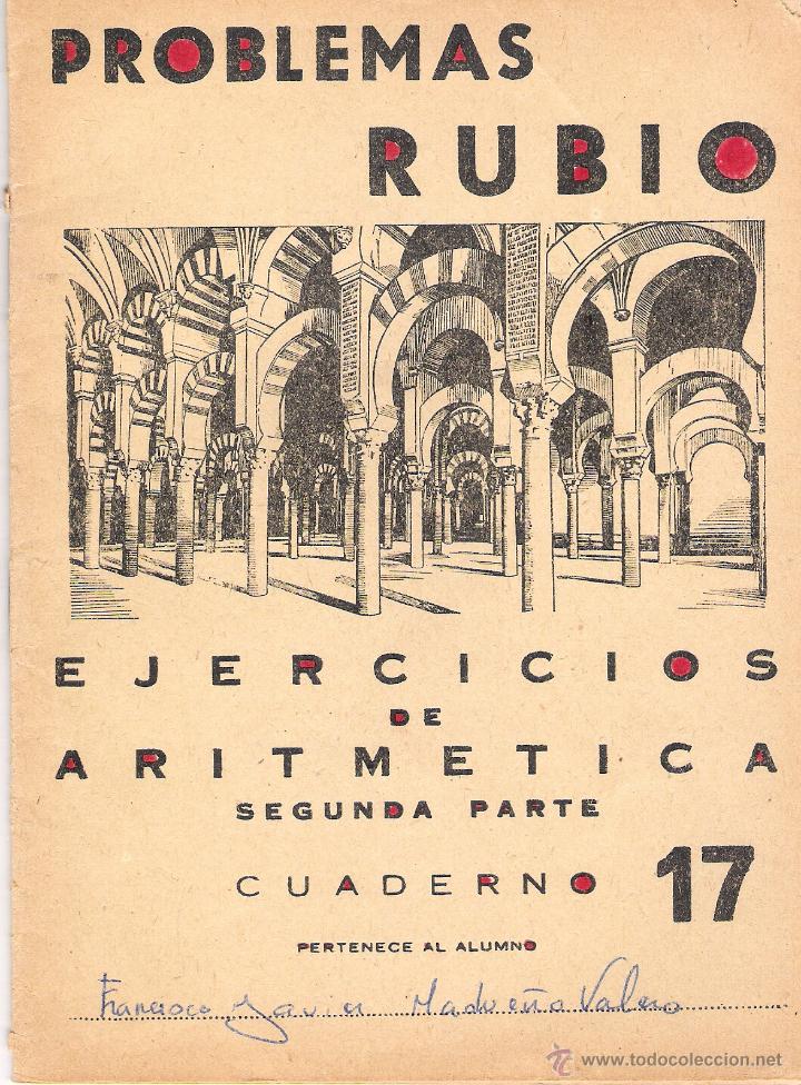 Libros de segunda mano: PROBLEMAS RUBIO - Lote de varios cuadernos - Foto 19